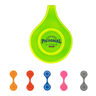 PVC Magnetic Reflective Buckle